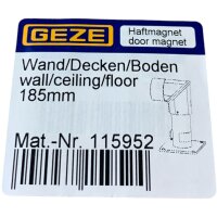 GEZE Haftmagnet Wand-Deckenmontage 115952