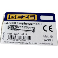 GEZE GC 338 Empfangsmodul Modul 143071