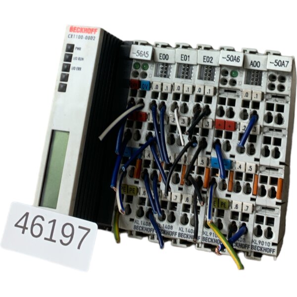 Beckhoff CX1100-0002 Netzteil und I/O-Schnittstellen für CX1010/CX1020