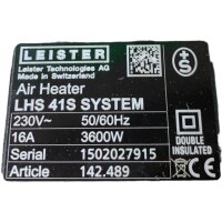 Leister LHS 41S SYSTEM Lufterhitzer