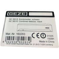 GEZE KOMBIMELDER 160283