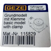 GEZE Grundmodell mit klemme 115829