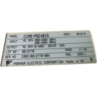 Yaskawa Varispeed 616PC5 CIMR-P5C4015 Frequenzumrichter