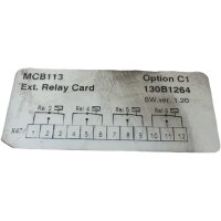 Danfoss MCB113 Verlängerte Relais Karte