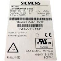 SIEMENS SINAMICS 6SL3203-0CD21-4AA0 FREQUENZUMRICHTER