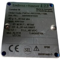 ENDRESS+HAUSER PMC-41-RE228BJ11ML Druckmessumformer
