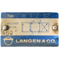 LANGEN SKD-7 hydraulikpumpe 24 Volt  VM1Z 12