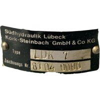 SÜDHYDRAULIK LDK7 Hydraulikmotor hydraulikpumpe