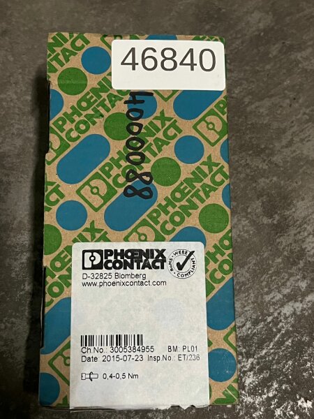 50 x PHOENIX contact DF-UPBV 2,5 4