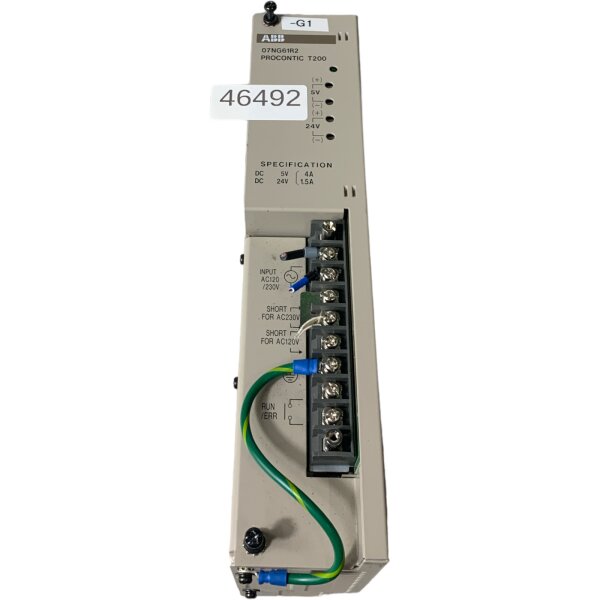 ABB 07 NG 61 R2 Netzteil Procontic T200 GJV 30 743 11 R2