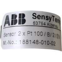 ABB SensyTemp SF R Sensor 2xPt 100/B/2/EN 60751