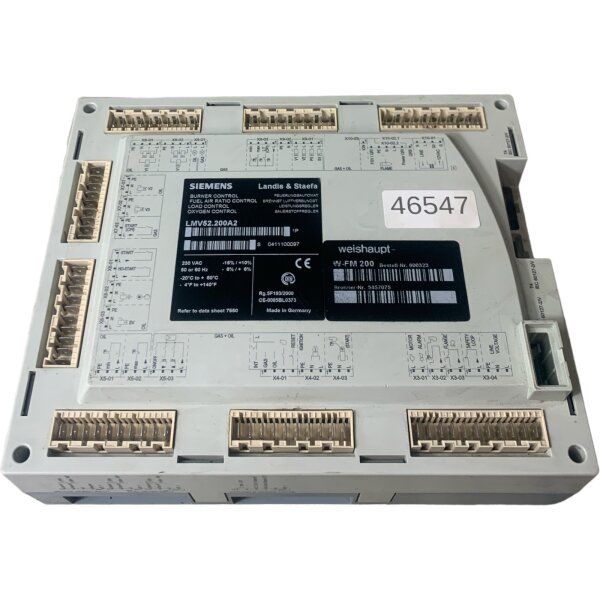 Siemens Landis& Staefa LMV52.200A2 Feuerungsautomat Weishaupt W-FM 200