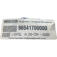 Original Becker Luftentölelement 96541700000...
