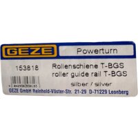 GEZE Powerturn 153818 Rollenschiene T-BGS