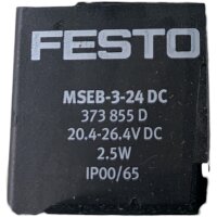 FESTO MEBH-5/3G-D-2-ZSR-C 184505 MSEB-3-24DC 373855D Magnetventil Ventil