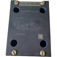 KRAUSS Maffei R900960683 6460897 Hydraulikventil transportschaden
