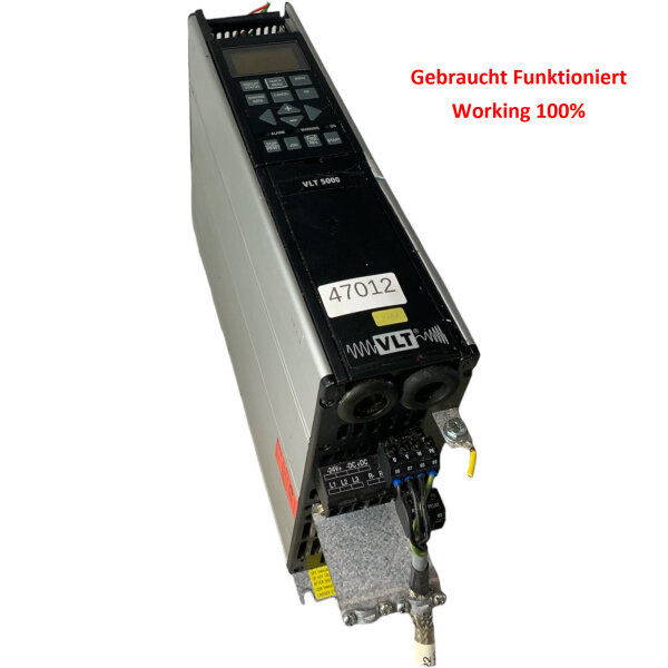 Danfoss VLT5005PT5B20STR3DLF10A00C0 Frequenzumrichter 175Z0557 5,5 KVA