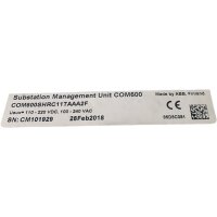 ABB COM600 COM600SHRC11TAAA2F Stationsmanagementeinheit
