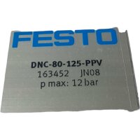 Festo 163452 JN08 Normzylinder DNC-80-125-PPV