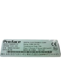 Pro-face 2880045-01 Bedienpanel GP2500-TC41-24V