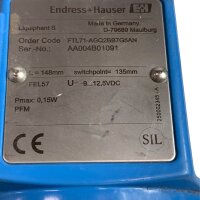 Endress + Hauser  LIQUIPHANT S Niveauwächter FTL71-AGQ2BB7G5AN