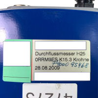 Krohne H250/RR/M9/ES Durchflussmesser 011021281.001