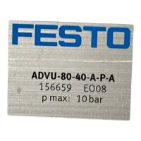 Festo  ADVU-80-40-A-A-P-A Zylinder Kompaktzylinder 156659