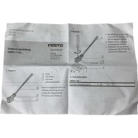 Festo KMYZ-7-24-5-LED-PUR Steckdosenleitung 193685