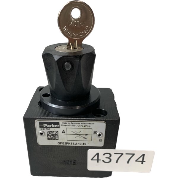 Parker GFG2PKS3.2-10-15 Durchflussregelventil 1357457