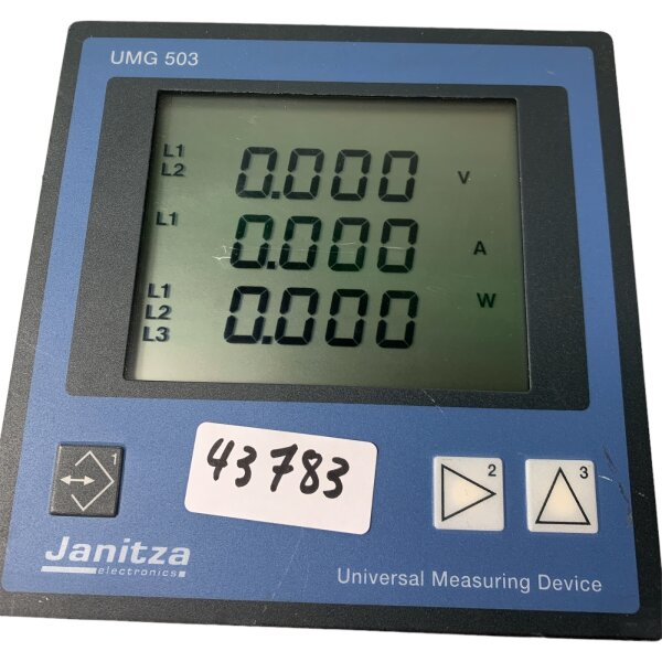 Janitza UMG 503L 5207017 Universalmessgerät