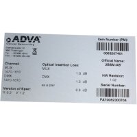 ADVA 2BSM-AB Multiplexer/Demultiplexer-Modul