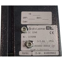 Nicht komplett!!! Erhardt+Leimer  DC 1240 Steuerungsmodul