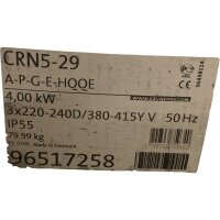 Grundfos CRN5-29 A-P-G-E-HQQE. Kreiselpumpe A96517258P10709 5,8m³/h