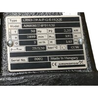 Grundfos CRN3-29 A-P-G-E-HQQE Kreiselpumpe...