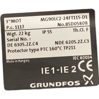 Grundfos CRN3-29 A-P-G-E-HQQE Kreiselpumpe A96683627P31120 3m³/h
