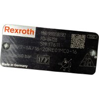 Bosch Rexroth VT-1A/16-20RE01MC0-16 Hydraulikpumpe 160...