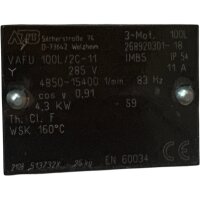 ATB VAFU 100L/2C-11 Hochdrehzahl-Drehstrommotor 268920301-18