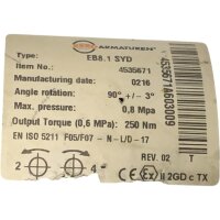 EBRO EB8.1 SYD Drehantrieb