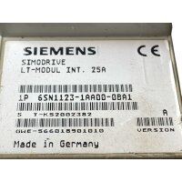 Siemens 6SN1123-1AA00-0BA1 SIMODRIVE LT-Modul...