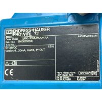 Endress+Hauser ProWIRL 72 Durchflussmesser 72F50-SE0AA1AAA4AA