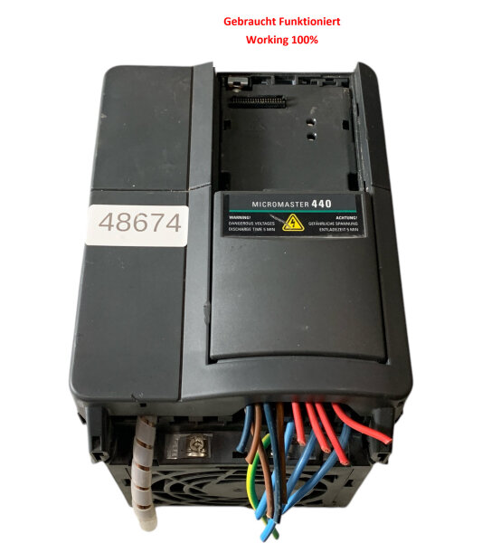 Siemens MICROMASTER 440 Frequenzumrichter 6SE6440-2UD23-0BA1
