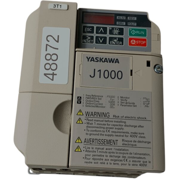 Yaskawa J1000 Frequenzumrichter CIMR-JC4A0002BAA