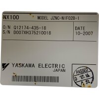 Yaskawa JZNC-NIF02B-1 Schnittstellenmodul NX100...