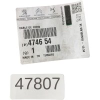PSA Group 4746 54 Bremsseil