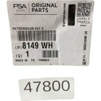 PSA Group 8149 WH Außenspiegel rechts elektr....