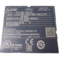 MITSUBISHI ELECTRIC FR-CS84-080-60 Inverter
