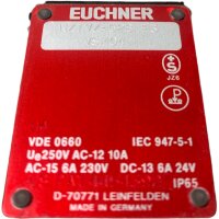EUCHNER N71V7-528 E3 VSM04 Sicherheitsschalter