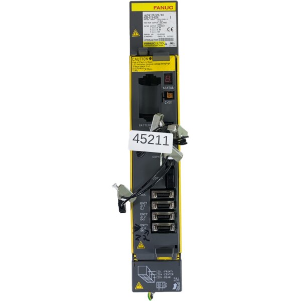 FANUC aiSV 20/20/40 A06B-6114-H304 9,5Kw Servo Amplifier Modul