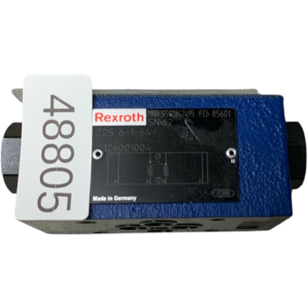 Rexroth R900347495 Rückschlagventil Z2S6-1-64