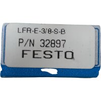 Festo LFR-E-3/8-S-B Druckregler Regelventil mit Filter Bowl